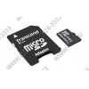 Transcend <TS16GUSDHC10-P3> microSDHC Memory Card 16Gb Class10 +USB  MicroSDHC Reader