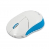 Беспроводная мышь Mediana WM-332, White-Orange, оптическая, 3 кнопки, 1000 dpi, mini-ресивер (M-WM-332OR)