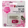 Флеш Диск Kingston 8Gb DTSE9H/8GB with cover Woman’s Day USB2.0 серебристый