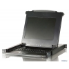 Консоль управления, для KVM-переключателей ATEN, электрон., 19", SVGA+KBD+MOUSE PS/2, LCD экран 17", лат./рус. клавиатура (CL1000M-AT-RG)
