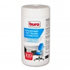 Туба с чистящими салфетками BURO, для поверхностей, 100 шт (BU-Tsurl)