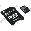 Transcend <TS16GUSDU1> microSDHC 16Gb UHS-I Class10 +  microSD-->SD Adapter