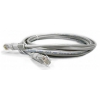 Патч-корд LANMASTER (LAN-45-45-3.0-GY) UTP кат.5Е. с заливными колпачками. 3.0 м. серый