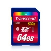 (TS64GSDXC10U1) Карта памяти Transcend, стандарт SDHC класс 10 UHS-I, 64Gb SDXC (SD10-64GB/TR-U1)