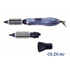 Фен-щетка Bosch PHA2300 щетка, 700Вт, голубой металлик, 2 режима 3570/700Вт, холод. Воздух, 3 насадки