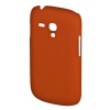 Футляр Rubber для Samsung Galaxy S III mini, прорезиненная поверхность, пластик, оранжевый, Hama     [OhG] (H-106879)