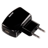 Зарядное устройство сетевое универсальное, 230В/4.2 A, для USB устройств, LED индикатор, черный,  Hama     [ObG] (H-115909)
