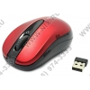 RAPOO Wireless Optical Mouse <1070P-Lite Red> USB 3btn+Roll, беспроводная <11956>