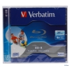 Диск Blu-Ray VERBATIM BD-R 25Gb (43713/43712) 6x Jewel Case Ink Print