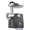 Мясорубка Kenwood MG474 мощность 1500Вт, производительность 1.5кг/мин; количество скоростей — 1; реверс; насадка для колбас; насадка для кеббе; матери