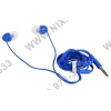 Наушники PHILIPS SHE3590BL Blue  (шнур 1.2м)