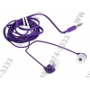 Наушники PHILIPS SHE3590PP  Purple  (шнур  1.2м)