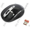 A4-Tech Wireless Optical Mouse <G11-570HX-1 Black+Silver>  (RTL)  7btn+Roll,беспроводная,  уменьш.