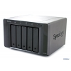 Сетевой накопитель Synology DS1512+ Сетевой накопитель с 5 отсеками для 3.5” SATA(II) или  2,5” SATA/SSD, 2.13 ГГц (Двухядерный) CPU, RAM 1Gb