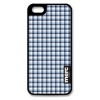 Чехол Merc для iPhone 5 fabric Check синий/кремовый (A-P50HF-H03007)
