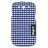 Чехол Merc для Galaxy S III printed Check синий (S-G30HP-F03005)