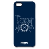 Чехол Merc для iPhone 5 printed Drum kit синий (A-P50HP-F07005)