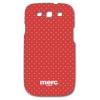 Чехол Merc для Galaxy S III printed Polkerdot красный (S-G30HP-H19027)