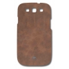 Чехол Merc для Galaxy S III printed Solid светло-коричневый (S-G30HP-P21032)