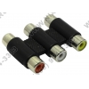 Hama <43440> Переходник 3RCA-F  --> 3RCA-F