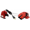 Mad Catz R.A.T.9 Wireless Laser Mouse <Red> 6400dpi (RTL)  USB  8btn+Roll  <-MCB437090013>