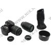 Nikon D5200 18-55VR&55-200VR KIT <Black> (24.1Mpx, 27-300mm, 3x3.6, JPG/RAW,SDXC, 3.0",USB2.0,HDMI,AV,Li-Ion)