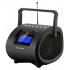Аудиомагнитола Rolsen RBM412BL черный 6Вт/MP3/FM(an)/USB/SD/microSD (1-RLAM-RBM412BL)