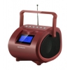 Аудиомагнитола Rolsen RBM412BR коричневый 6Вт/MP3/FM(an)/USB/SD/microSD (1-RLAM-RBM412BR)