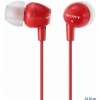Наушники SONY  MDR-EX10LPR закрытого типа, красного цвета