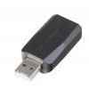 Переходник ORIENT AU-01N, 3.5mm jack to USB (29413)