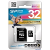 Карта памяти MicroSDHC 32GB Silicon Power Class6 + адаптер (SP032GBSTH006V10-SP)