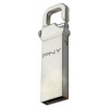 Флеш Диск PNY 64Gb Hook Attache PFHOK064 USB2.0 серебристый