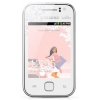 Смартфон Samsung Galaxy Y La Fleur GT-S5360 белый моноблок 3G 3" 240x320 Android 2.3 2Mpix WiFi BT GSM900/1800 GSM1900 TouchSc MP3 FM A-GPS microSDHC (GT-S5360ZWZSER)