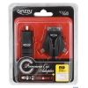 Автомобильное зарядное устройство Ginzzu GA-4310UB/S5, АЗУ 5В/2.1A, 1хUSB +кабель GalaxyTab/mini/microUSB