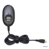Сетевое зарядное устройство Ginzzu GA-3412UB,  СЗУ 5В/2.5A, 2xUSB + кабель microUSB 1.3м