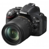 PhotoCamera Nikon D5200 kit black 24.1Mpix 18-105VR 3" 1080p SDHC turLCD Набор с объективомEN-EL14 (VBA350K005)