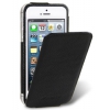 Чехол Melkco для iPhone 5 Dairy Flip Type LC черный (APIPO5LCDF2BKLC)