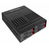 Сменный бокс для HDD/SSD Thermaltake Max5 Quad SATA III пластик/алюминий черный hotswap 2.5" (ST0046Z)
