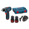 Дрель-шуруповерт Bosch GSR 10.8-2-Li Professional аккум. патрон:быстрозажимной (кейс в комплекте) (0601868109)