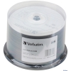 Диск   DVD+R 8.5Gb Verbatim  8x CB/50 Double Layer WHITE 43779