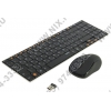 RAPOO <9060 Black>  (Кл-ра,FM,USB+Мышь 3кн,Optical,Roll,FM,USB) <11340>