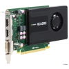 Проф видеокарта 2Gb <PCI-E> PNY nVidia Quadro K2000 <GDDR5, 128 bit, DVI, 2*DP, DVI, Retail> (VCQK2000-PB)