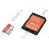 SanDisk Mobile Ultra <SDSDQUA-032G-U46A> microSDHC Memory Card 32Gb  UHS-I U1+microSD-->SD Adapter