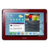 Планшет Samsung GT-P5100 OMAP 4430 (1.0) 2C A9/RAM1Gb/ROM16Gb/10.1" WХGA 1280*800/3G/WiFi/BT/3Mp/2Mp/And4.0/red/microSD (GT-P5100GRASER)