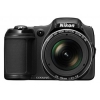 PhotoCamera Nikon CoolPix L820 black 16Mpix Zoom30x 3" 1080p 65Mb SDHC IS opt+el 0fr/s HDMI AA  (VNA330E1)