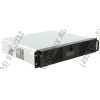 Server Case 2U Procase <GM238D-B-0> Black, MicroATX, без БП, LCD  display, с дверцей