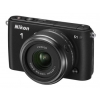 PhotoCamera Nikon 1 S1 black 10,1Mpix 11-27.5mm 3" 1080p SDHC Ком-т с объективомEN-EL20  (VVA191K005)