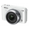 PhotoCamera Nikon 1 S1 white 10.1Mpix 11-27.5mm 3" 1080p SDHC Ком-т с объективомEN-EL20  (VVA192K005)