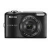 PhotoCamera Nikon CoolPix L28 black 20Mpix Zoom5x 3" 720p 27Mb SDHC CCD IS AA  (VNA351E1)