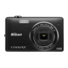PhotoCamera Nikon CoolPix S5200 black 16Mpix Zoom6x 3" 1080p 25Mb SDHC CMOS IS WiFi EN-EL19  (VNA281E1)
